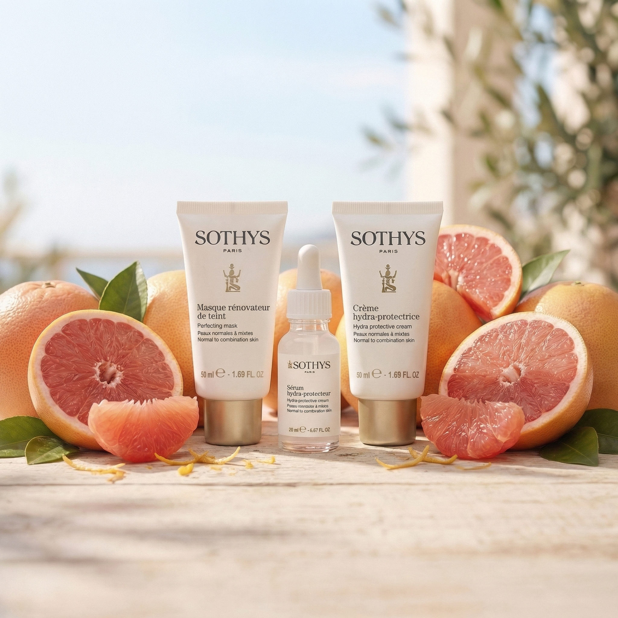 SOTHYS Pflege mit Citrus-Motiv