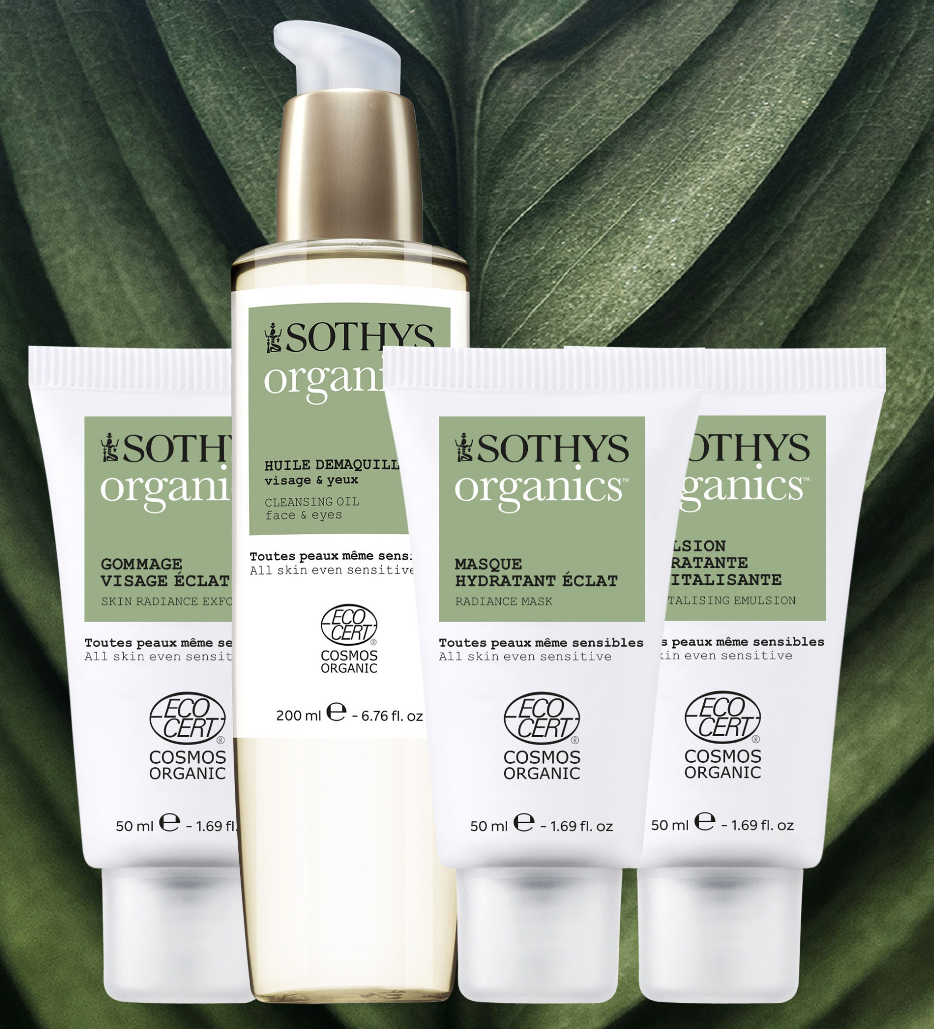 SOTHYS Organics Pflegeprodukte